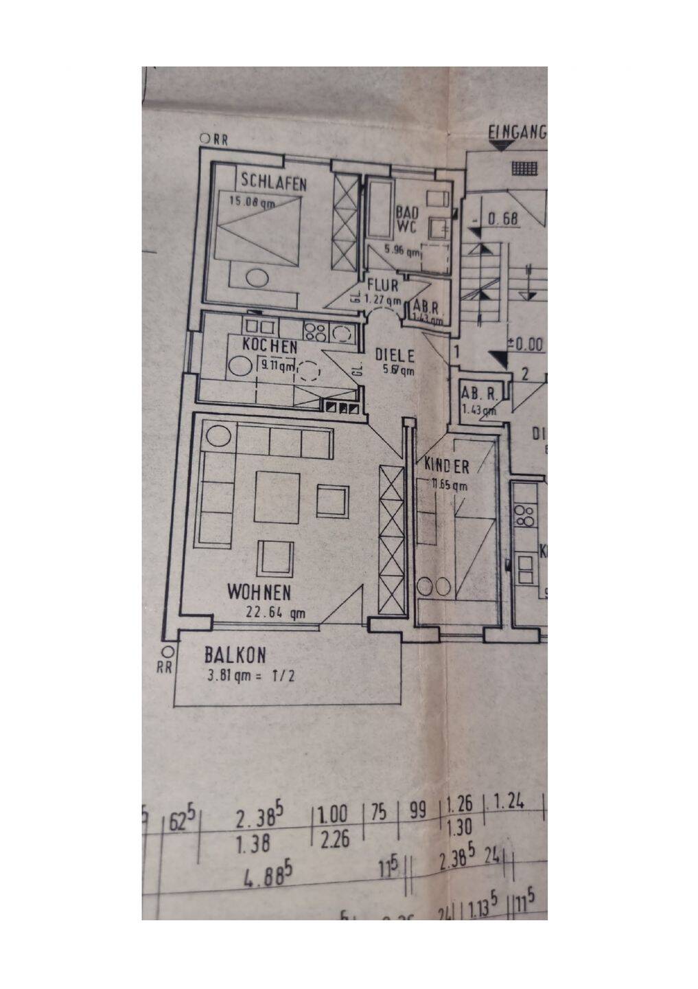 Gepflegte 3-Zimmer-Eigentumswohnung mit Balkon, Garage und Grünblick in ruhiger Wohnlage von Lichtenfels, 96215 Lichtenfels