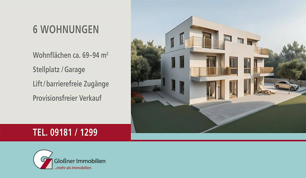 Baubeginn – Erdgeschoss mit Garten – Nürnberg – Bild 1 von 1