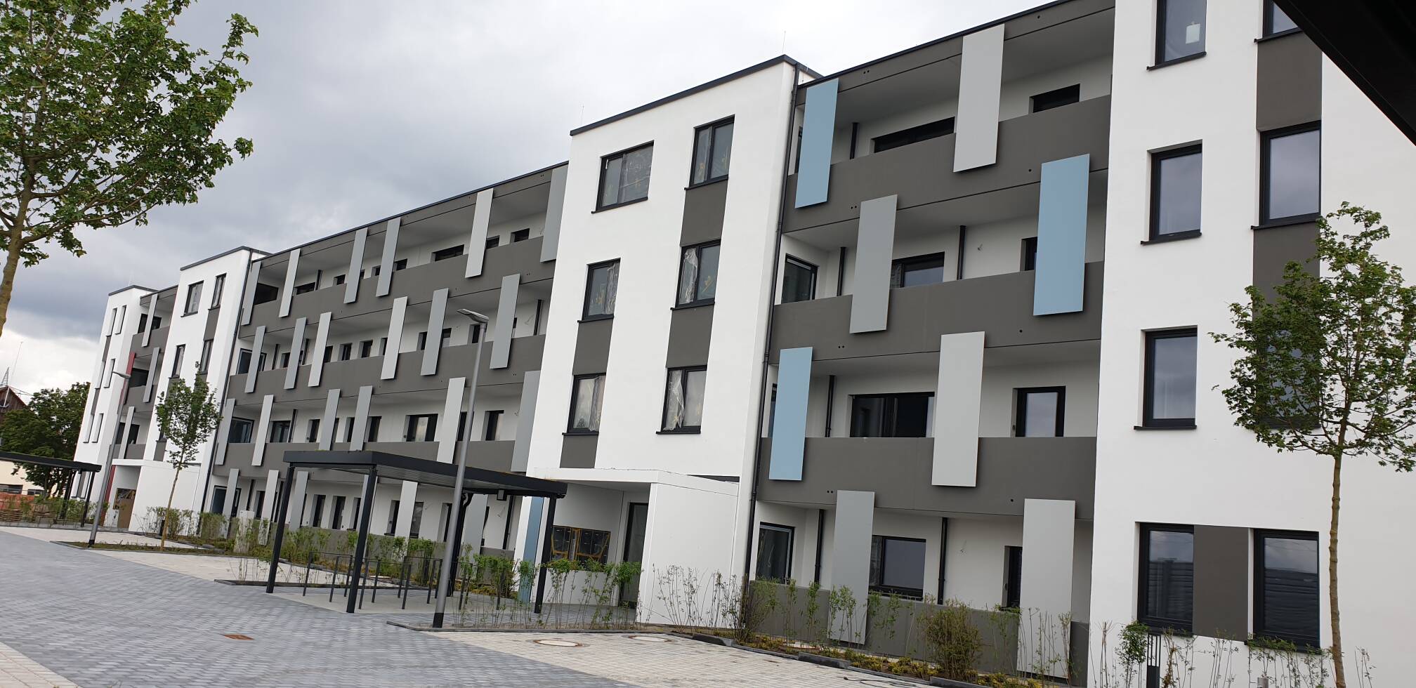 Neubauwohnung 3 Zimmer mit Balkon und Tiefgarage in Erlangen, 91054 Erlangen (Burgberg Erlangen-Nord Erlangen-Ost Innenstadt Sieglitzhof)