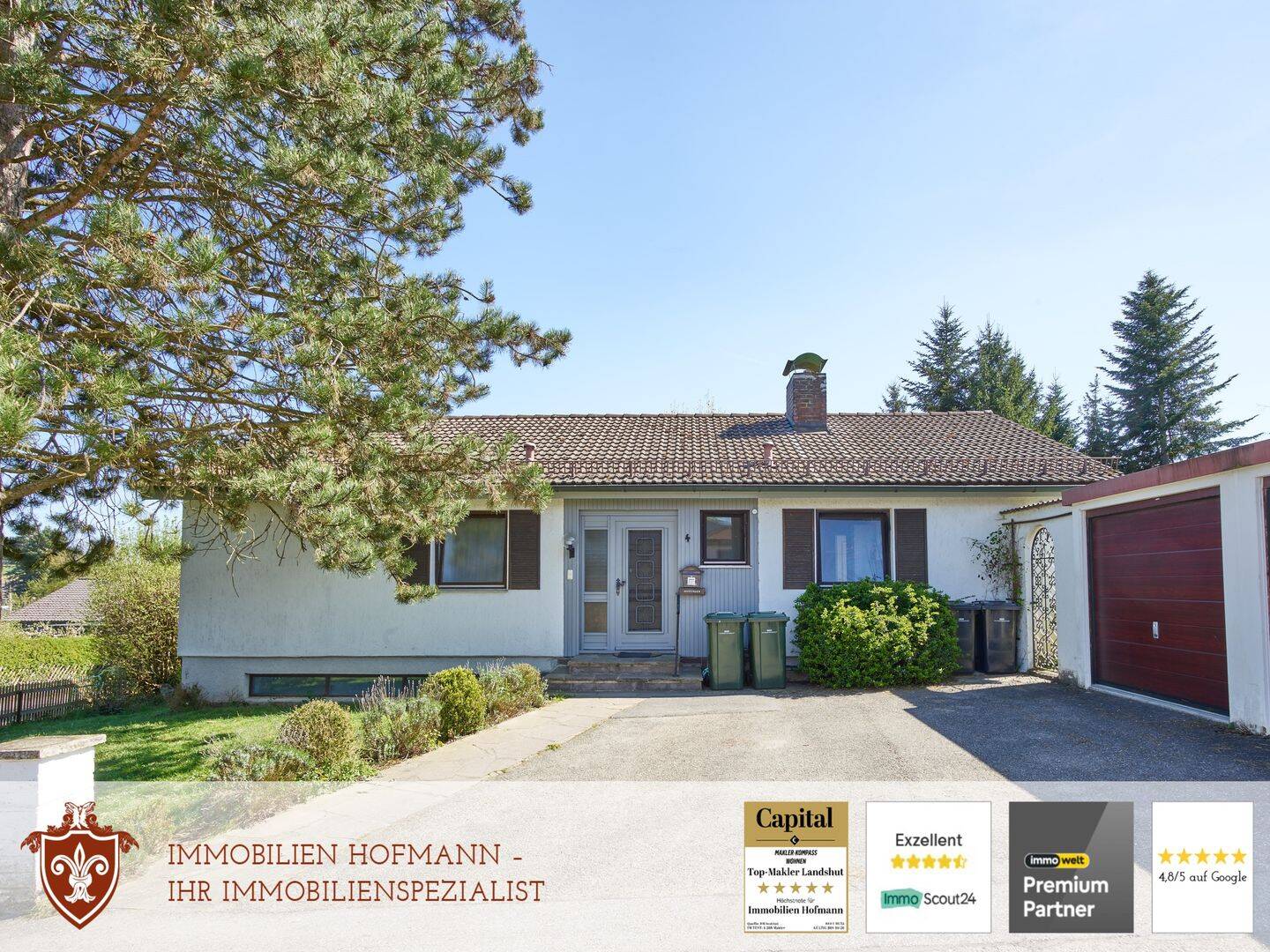 !! Großzügiger Bungalow in eingewachsener Siedlungslage inkl. PV-Anlage !!, 84169 Altfraunhofen