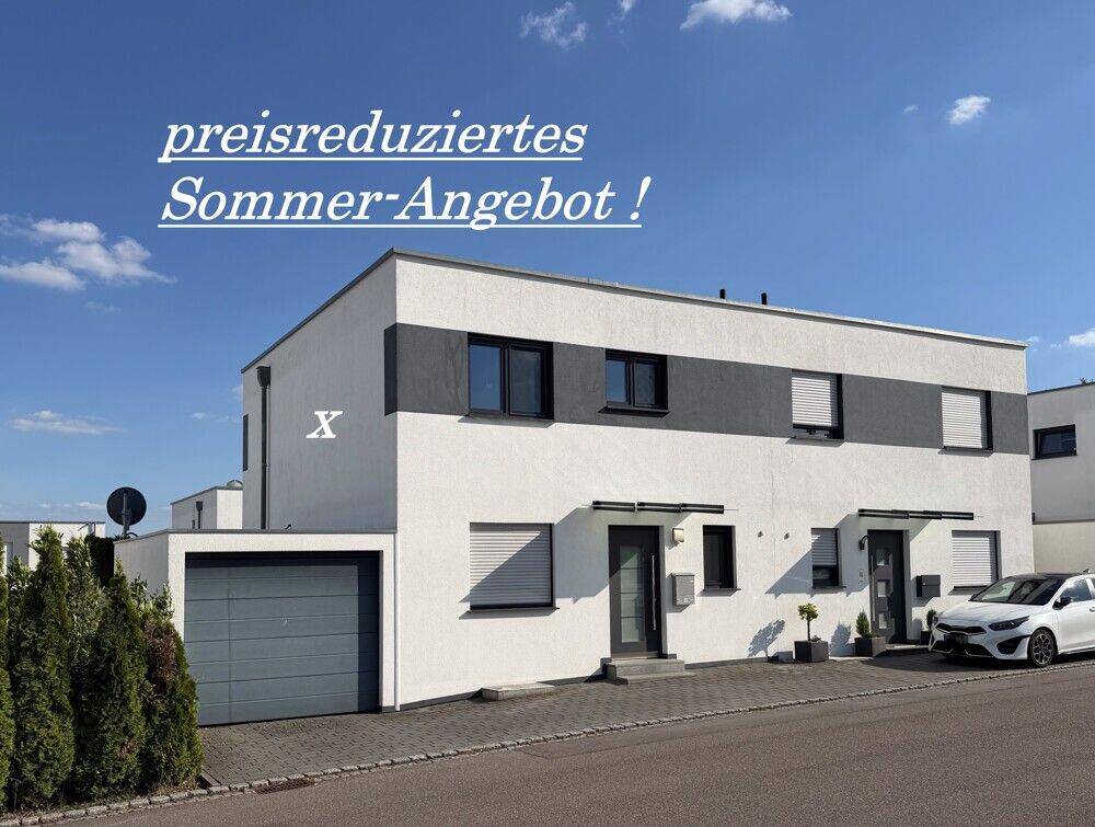 *** Traum in Weiß … neuwertige Einfamilien-Doppelhaushälfte mit hochwertiger Ausstattung ! ***, 74232 Abstatt