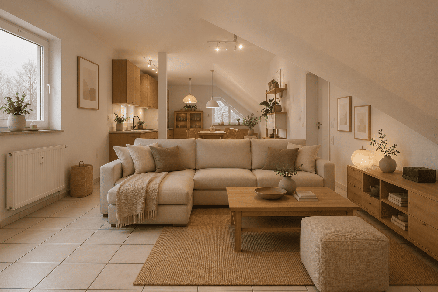 3-Zimmer Wohnung mit großer Dachterrasse in Klein-Umstadt, 64823 Groß-Umstadt