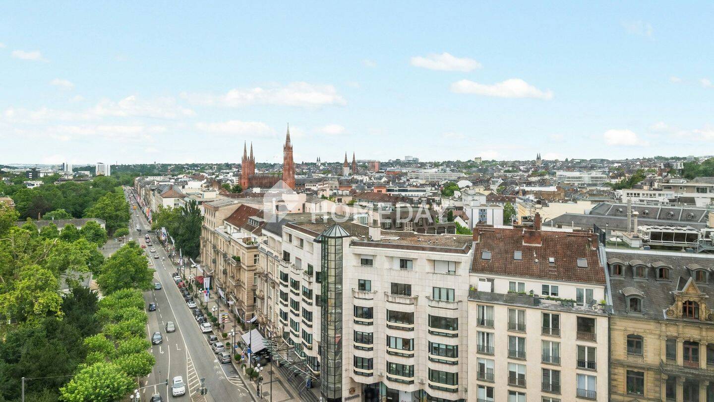 Panorama, Premium, Prestige: Exklusive 3-Zimmer-Neubauwohnung im KURECK am Kurpark Wiesbaden, 65189 Wiesbaden (Biebrich Wiesbaden)