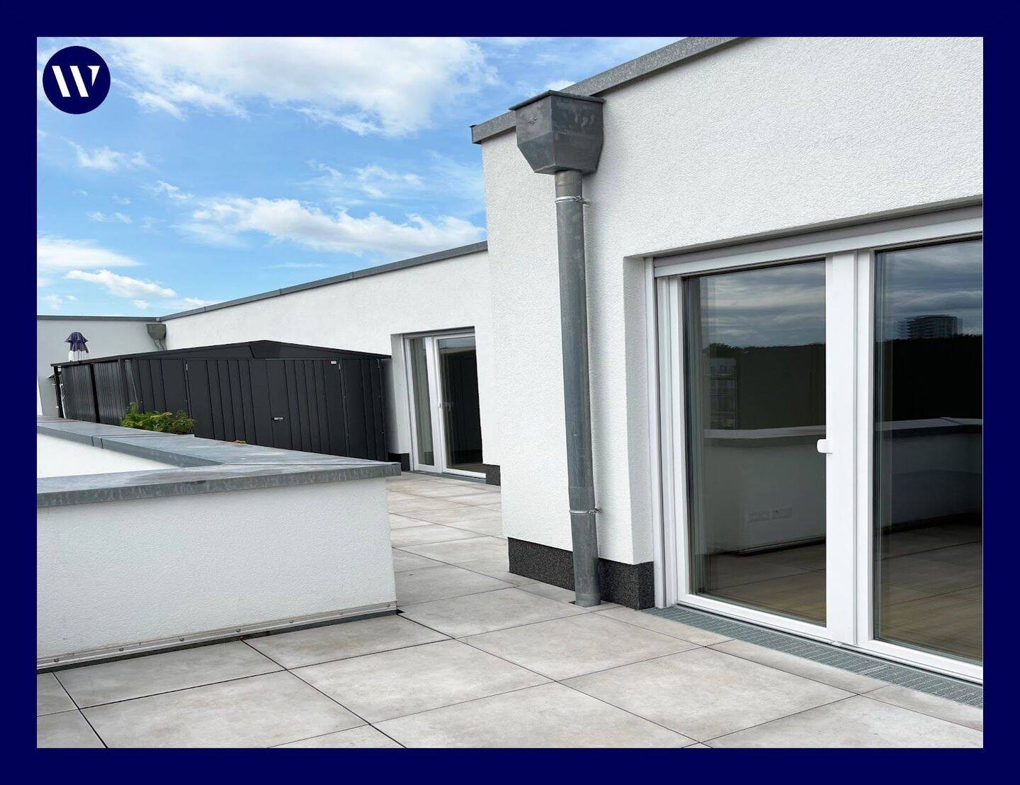 Helle, moderne 4 ZW & Dachterrasse, Tageslichtbad mit Dusche, Abstellraum, Gäste-WC, 46446 Emmerich am Rhein
