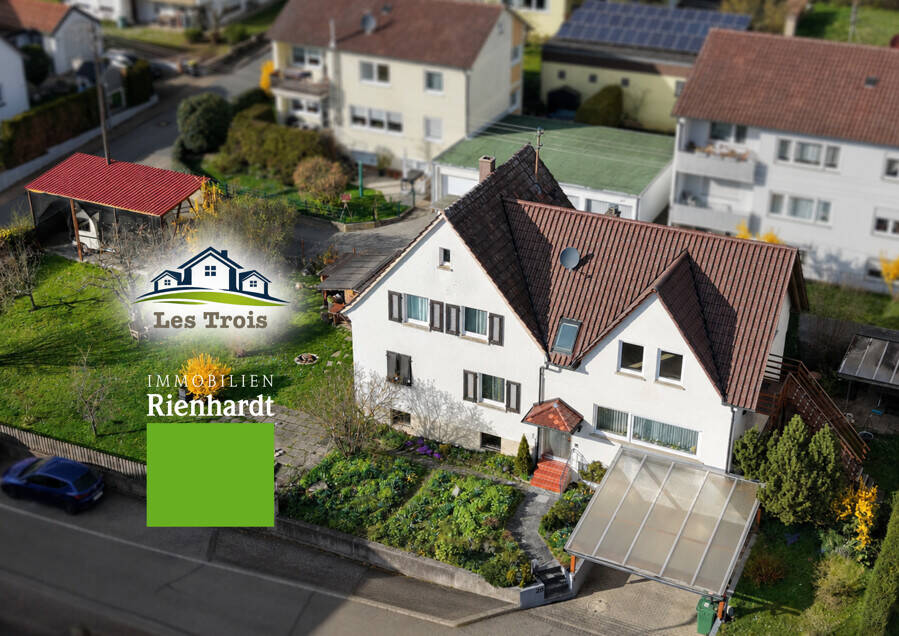 Käuferprovisionsfrei! – drei Wohnbereiche, 780 m² Grundstück und viel Raum für Familien in Illingen, 75428 Illingen