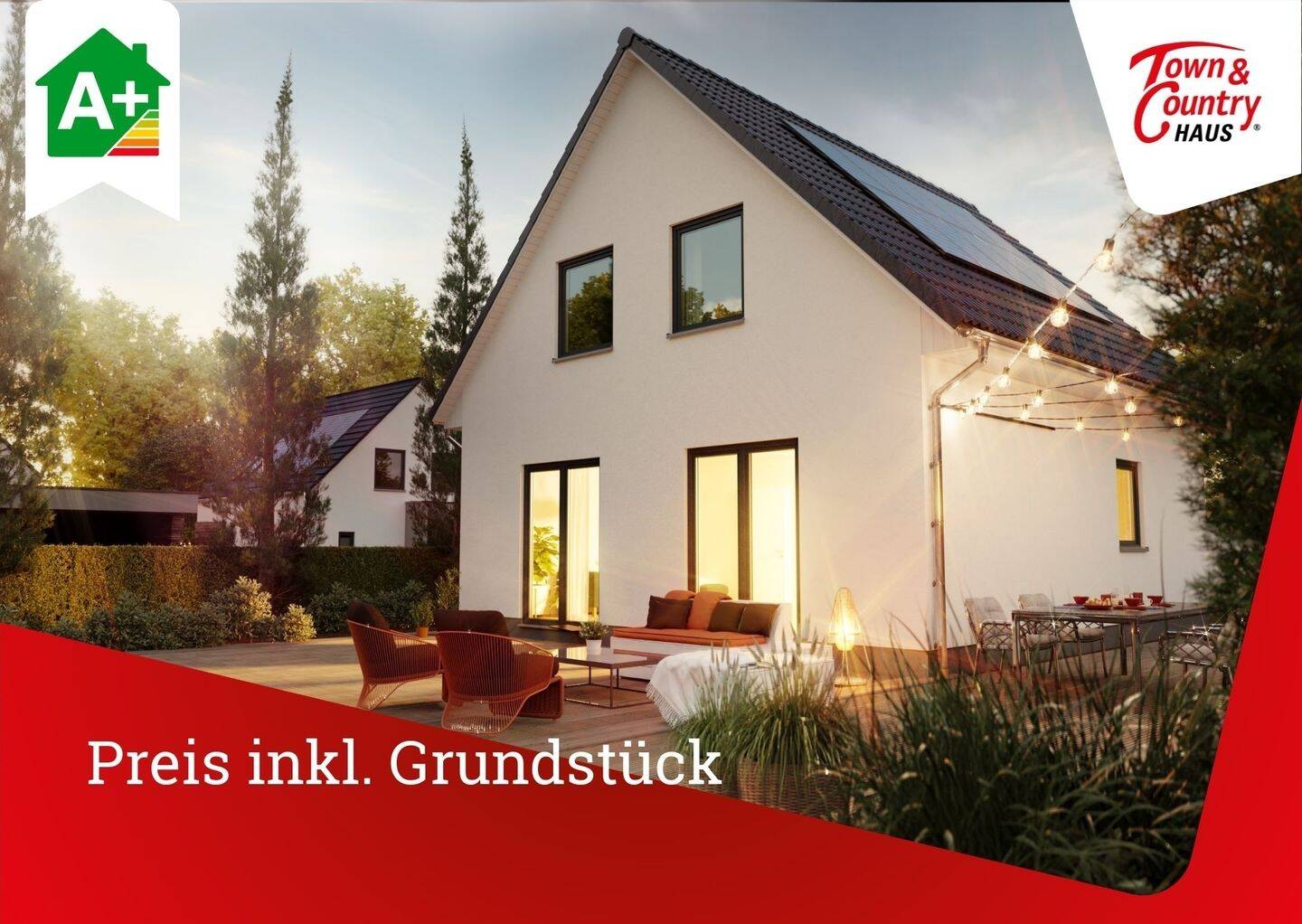 Raumwunder 100, Preis inkl. Grundstück, massiv gebaut, 54329 Konz