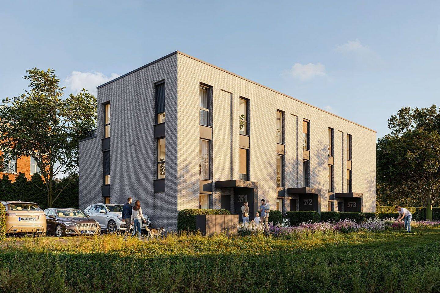 Neubau Reihenendhaus A+ für die Familie, 22393 Hamburg (Wandsbek Bramfeld Poppenbüttel Sasel Wellingsbüttel)