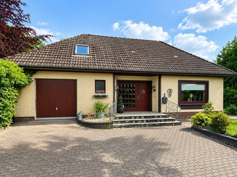 Gepflegter Bungalow mit Terrasse, Garten und Garage in Schalkholz zu verkaufen, 25782 Gaushorn