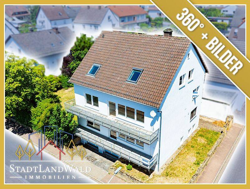 Attraktives Mehrgenerationenhaus in guter Wohnlage von Rodalben mit zwei Garagen und großem Garten, 66976 Rodalben