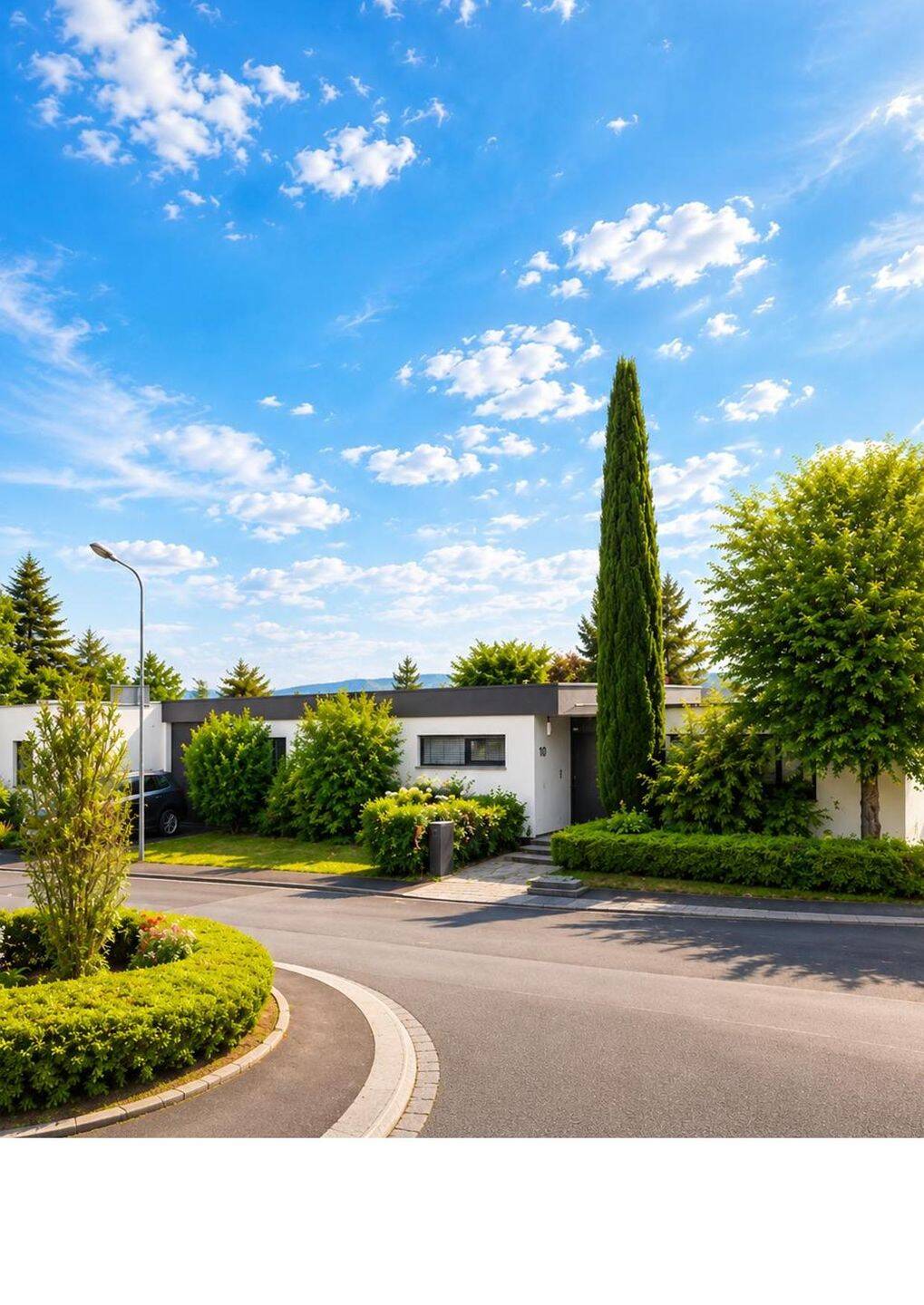 Architekten-Bungalow mit Panoramablick in begehrter Höhenlage von Würzburg. Perfekt für das Familienglück!, 97078 Würzburg (Grombühl Lindleinsmühle Versbach)