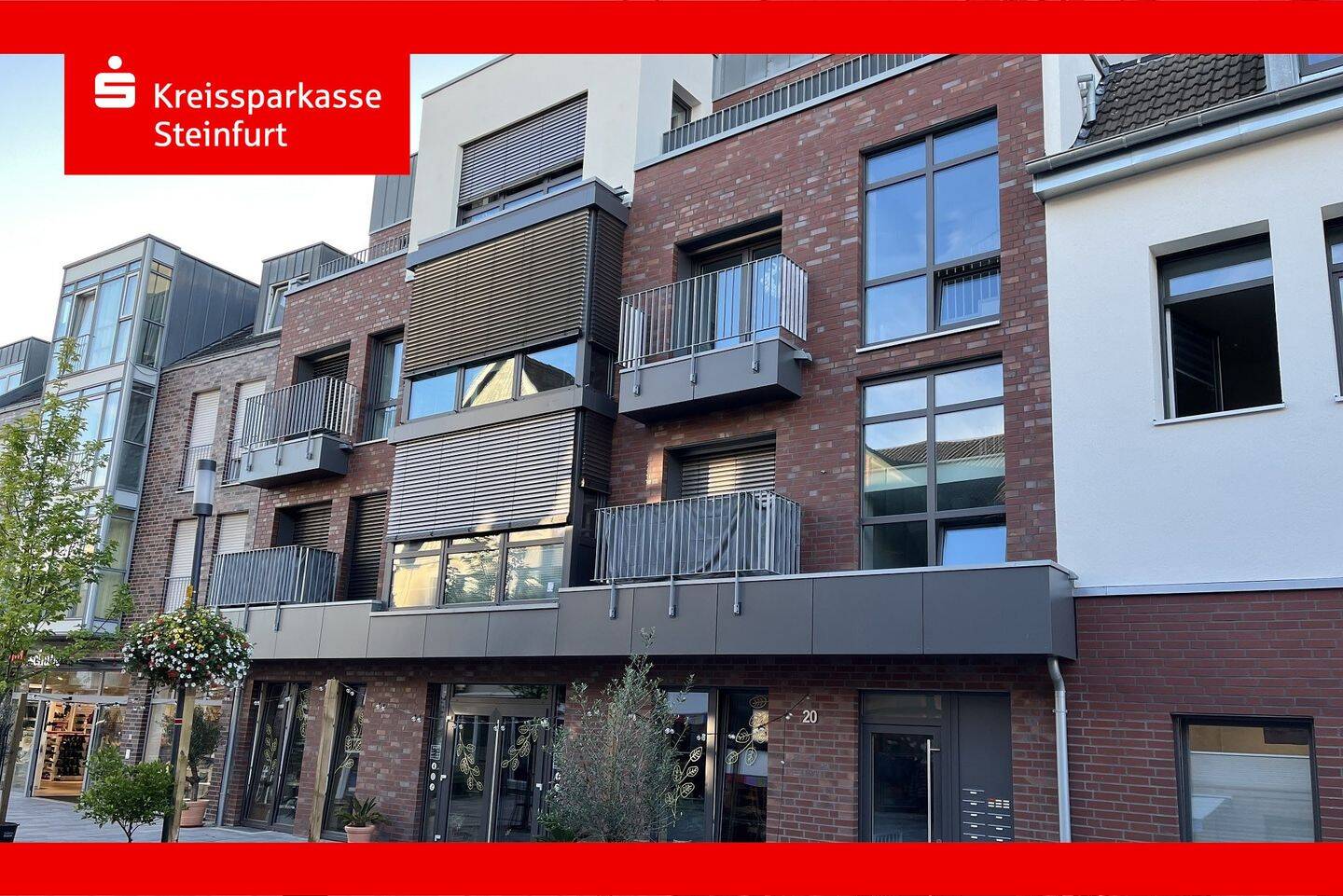 Moderne, neuwertige 4-Zimmer-Wohnung im Zentrum von Ochtrup – KfW?40-Standard, 48607 Ochtrup