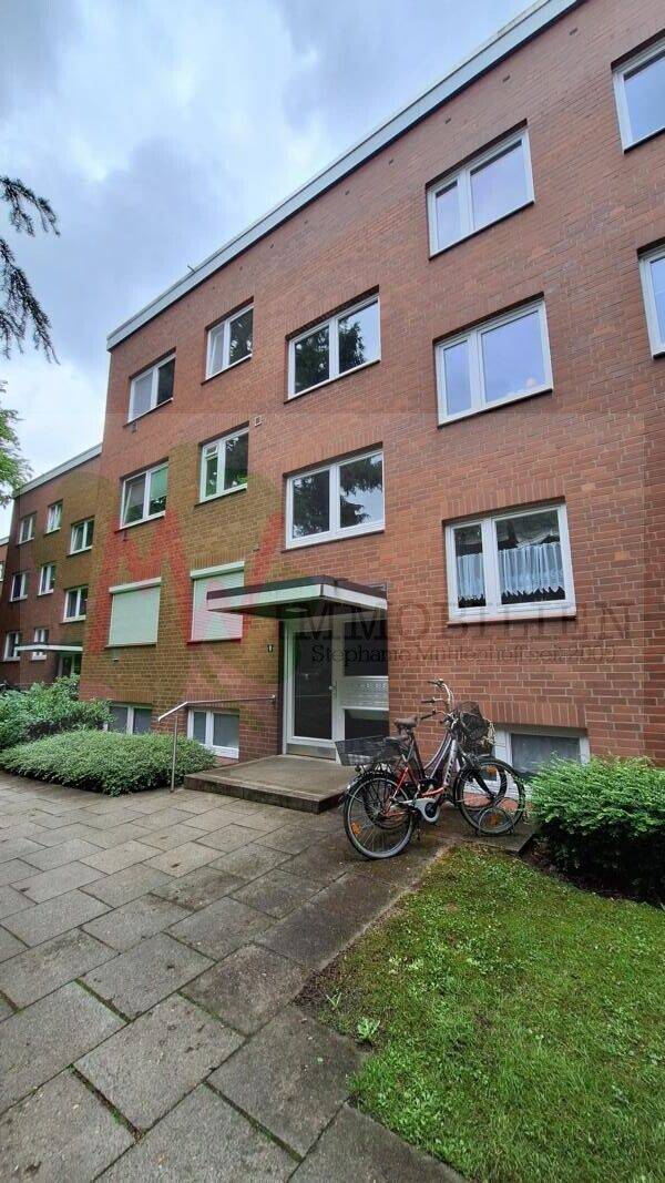 3 Jahre befristet-helle 2,5-Zimmer-Wohnung mit Südbalkon und direktem Zugang zum Kellerbereich, 22455 Hamburg (Eimsbüttel Niendorf Schnelsen)