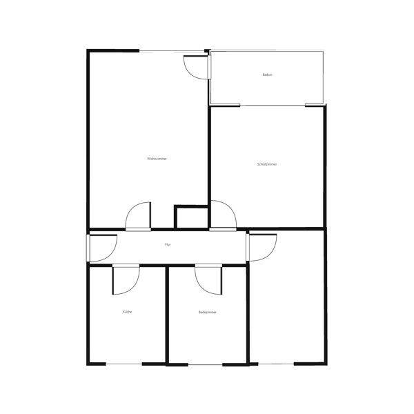 Attraktiv! Praktische 2,5-Zimmer-Wohnung im Erdgeschoss, 23569 Lübeck (Kücknitz Travemünde)