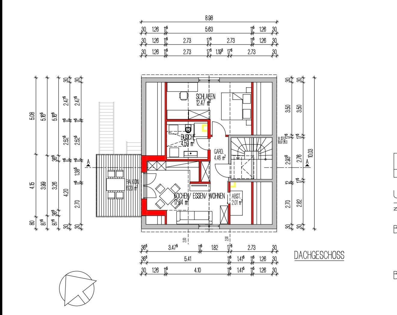Erstbezug nach Kernsanierung – Exklusive Dachgeschosswohnung mit Südwest-Balkon, Klimaanlage und eigener OV-Anlage, 91781 Weißenburg i. Bay.