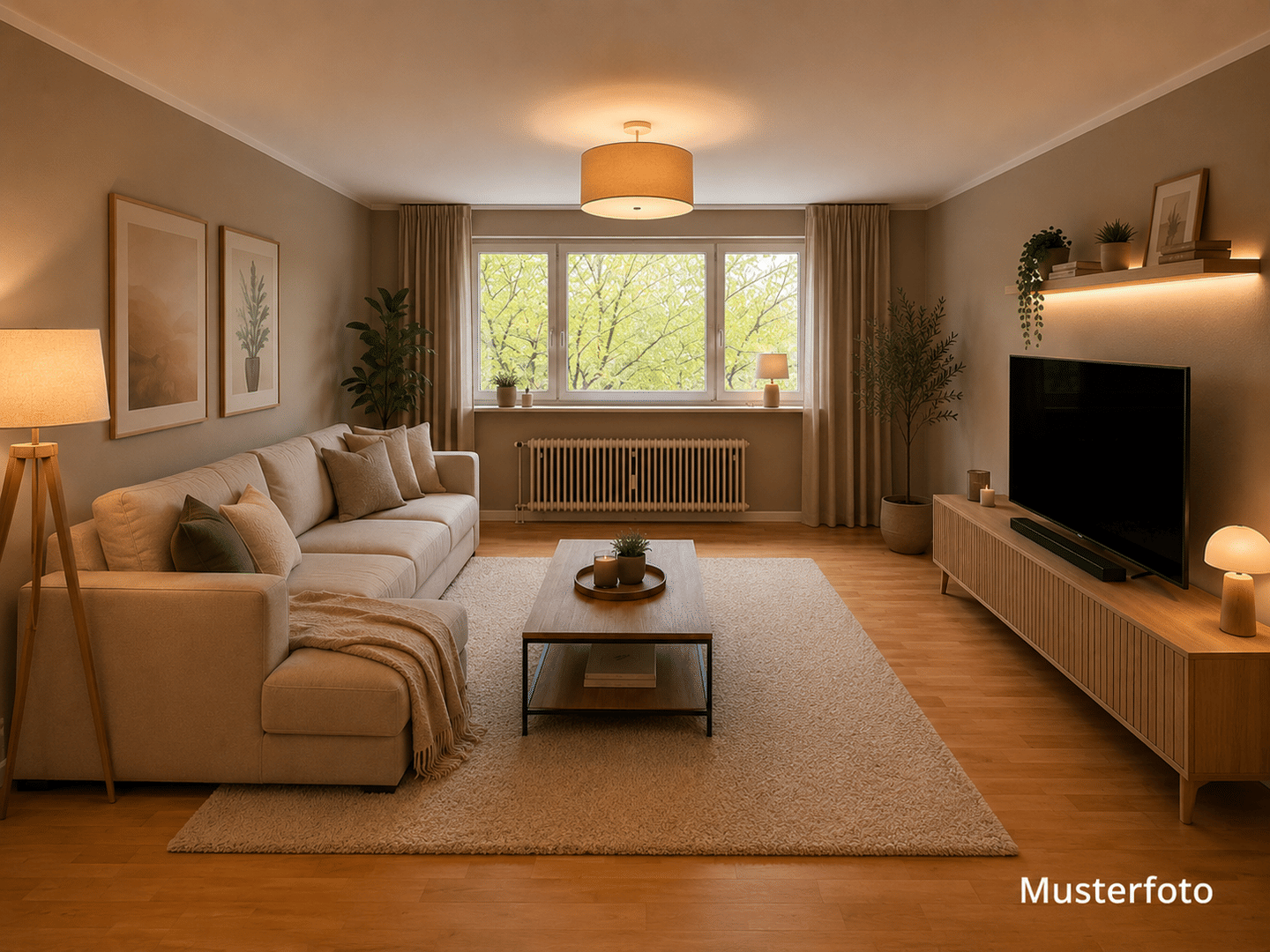 Renovierte 3-Zimmer-Wohnung mitten im Grünen von Unna-Massen mit Stellplatz und Keller, 59427 Unna