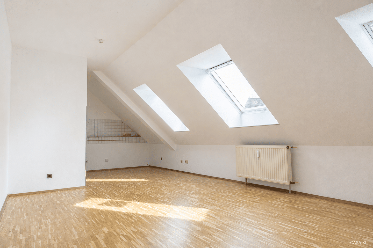 Helle ca. 45m² große 2-Zimmer-Dachgeschosswohnung mit Tageslichtbad, 58089 Hagen