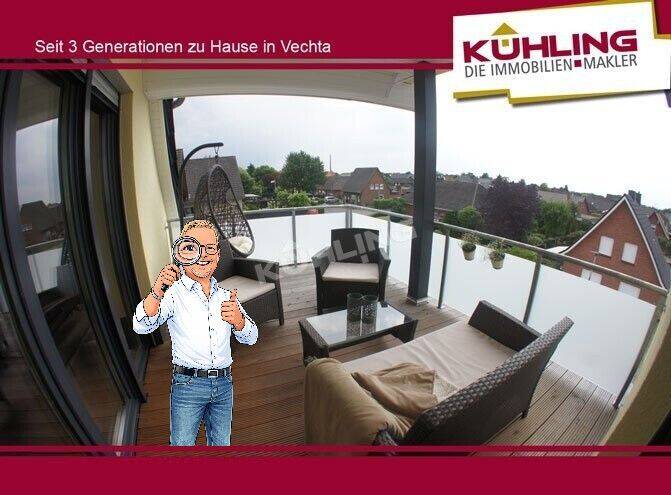 Penthouse-Juwel: Modernes Wohnen über den Dächern von Vechta, 49377 Vechta