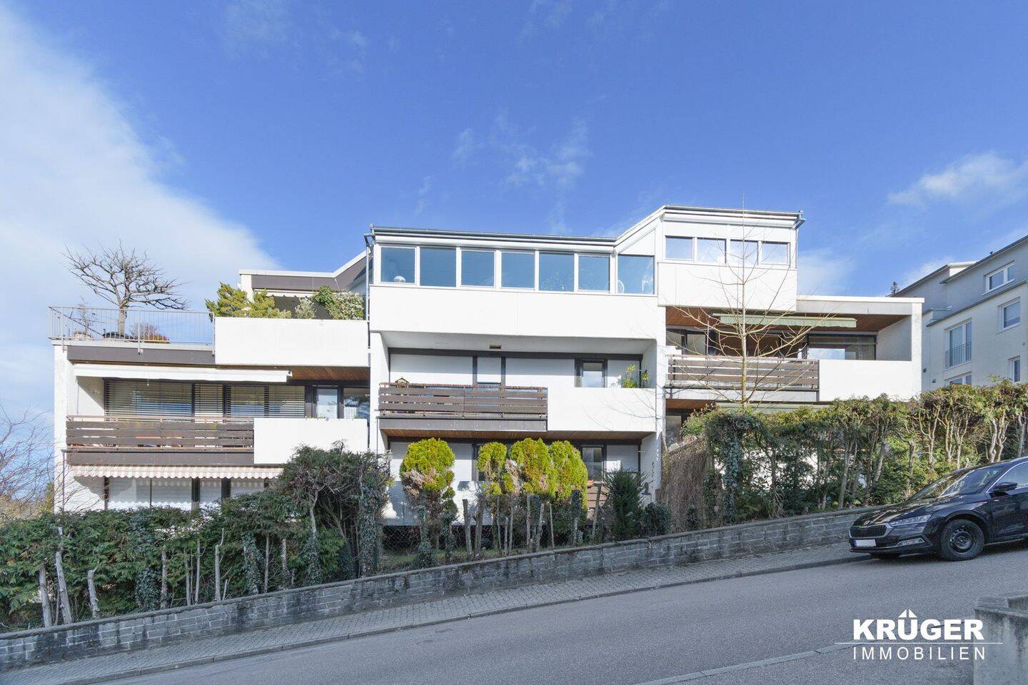 KA-Grötzingen / Penthouse mit großer Dachterrasse & 2 TG-Stellpl. mit tollem Ausblick, 76229 Karlsruhe (Durlach Grötzingen)