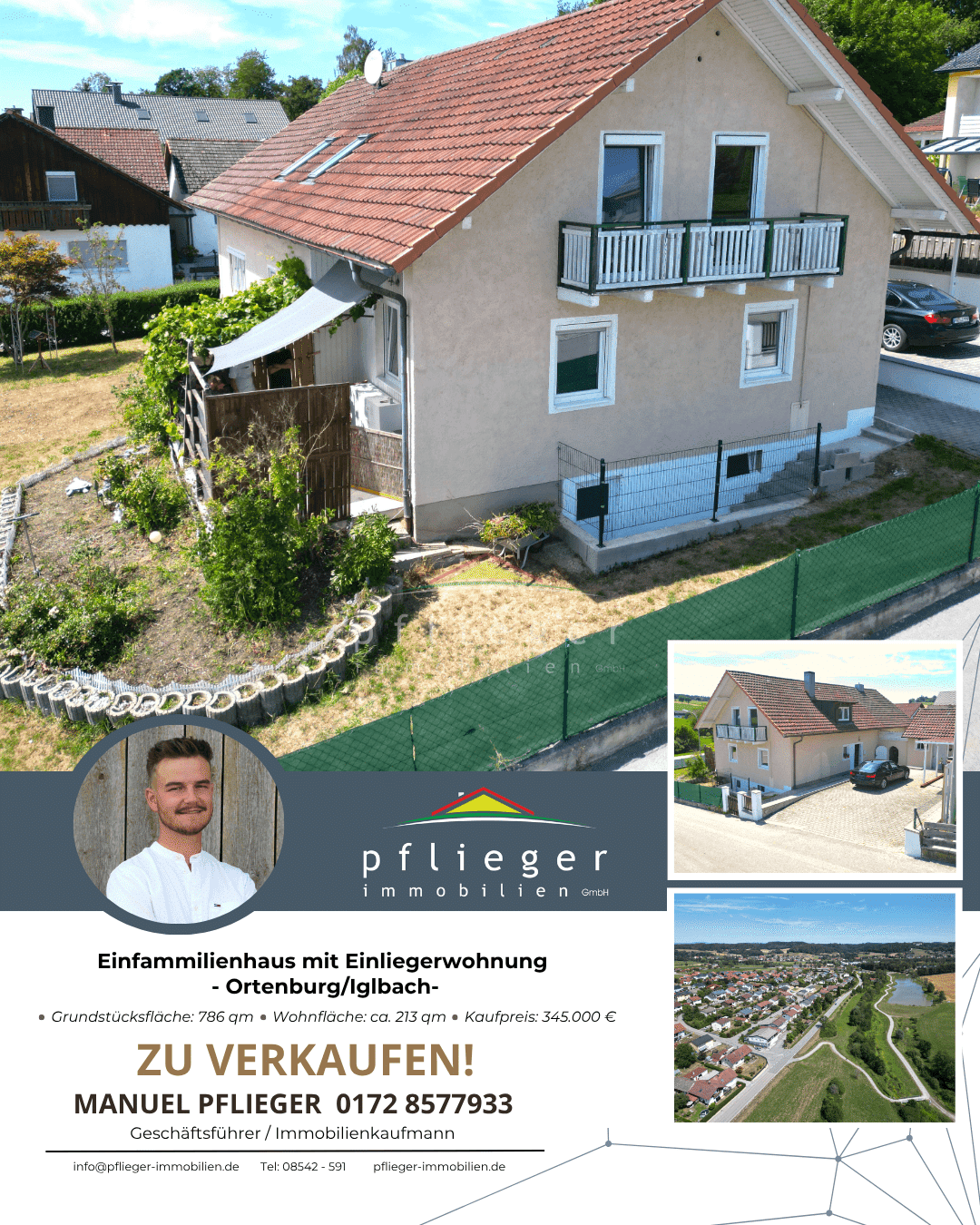 Einfamilienhaus mit Garten, 94496 Ortenburg