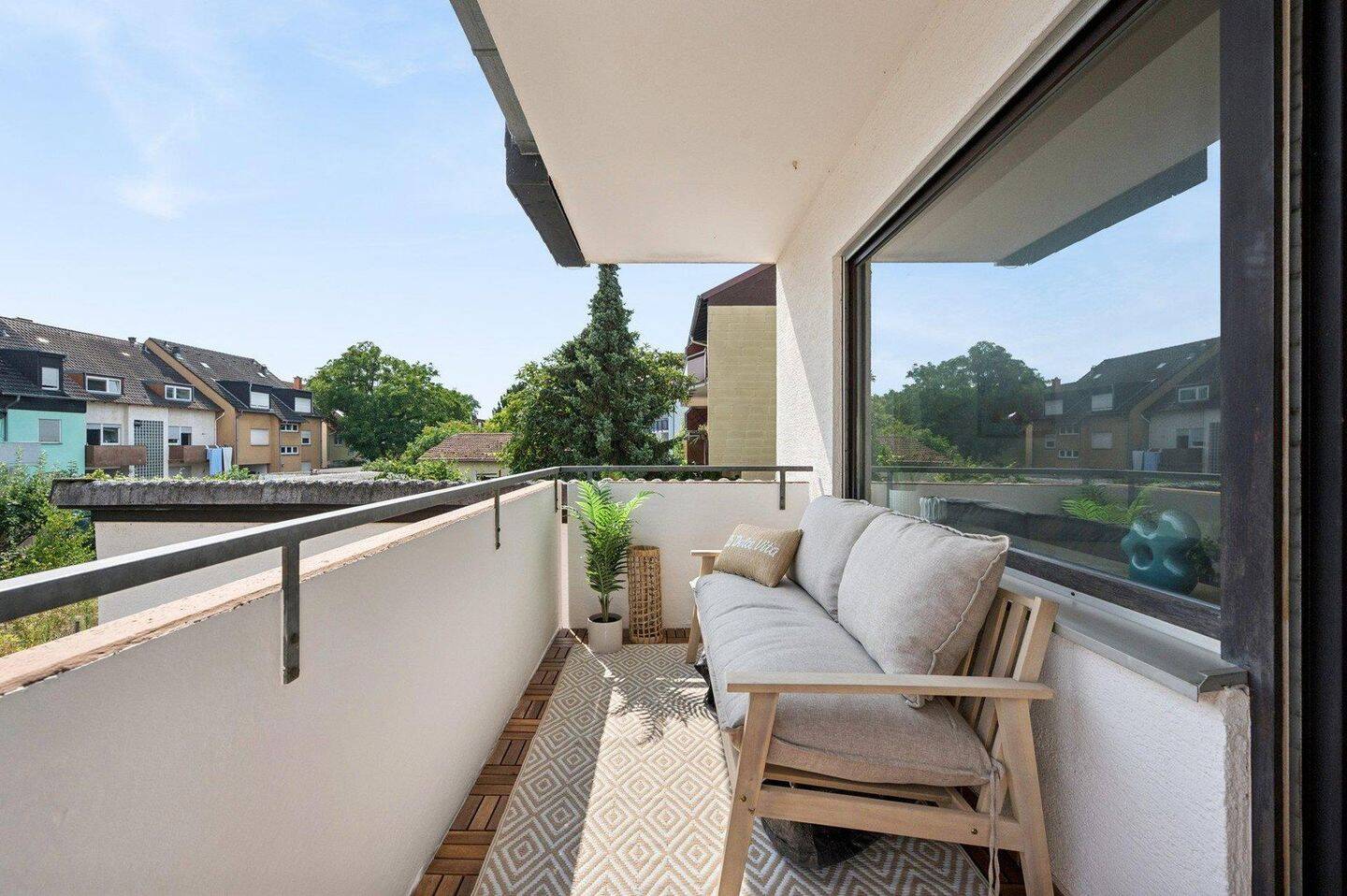 Ihr Rückzugsort im Grünen – sofort einziehen in Ihre 2 Zimmer in Neckarau, 68199 Mannheim (Almenhof Neckarau)