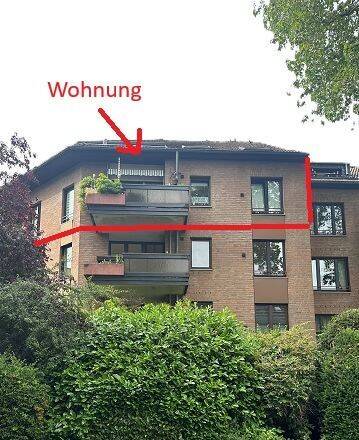 Provisionsfrei !!! helle, gut geschnittene Stadtwohnung mit Sonnenbalkon, 41236 Mönchengladbach (Bonnenbroich Geneicken Heyden Mülfort Rheydt)