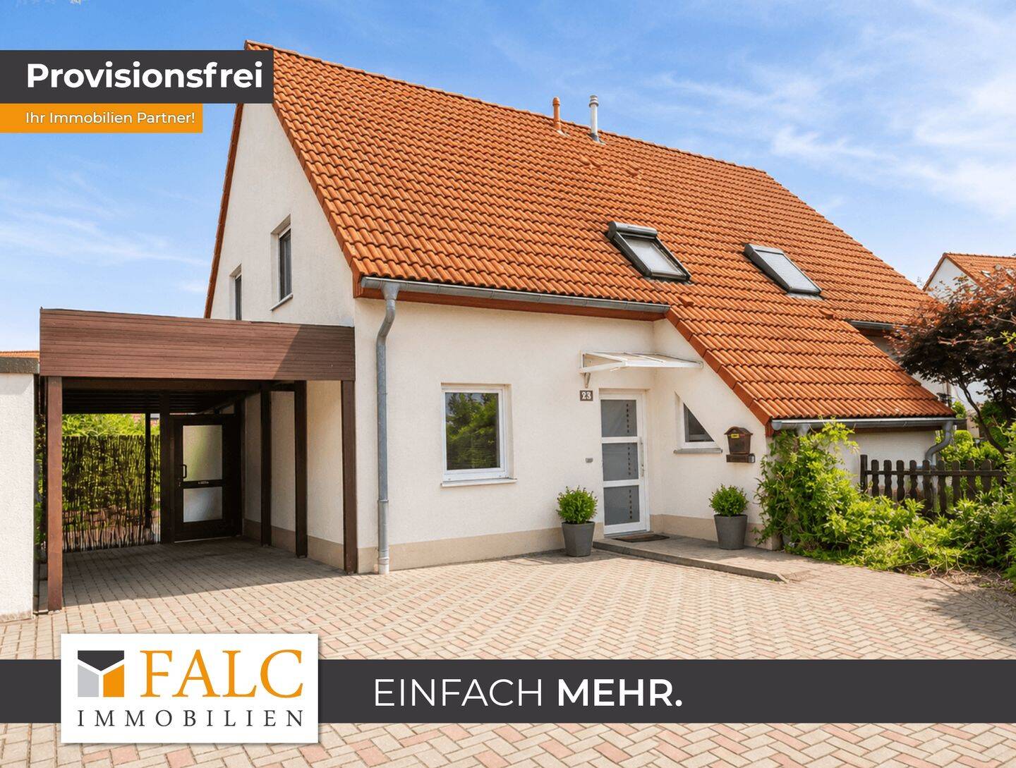 Halbes Haus, volles Glück – sofort bezugsfertig! – FALC Immobilien, 6385 Aken (Elbe)