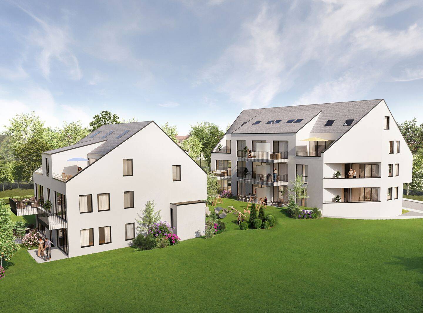 *Sunside Living* Helle 2-Zimmer-EG-Wohnung mit Süd-Terasse und SNR am Garten, 78467 Konstanz