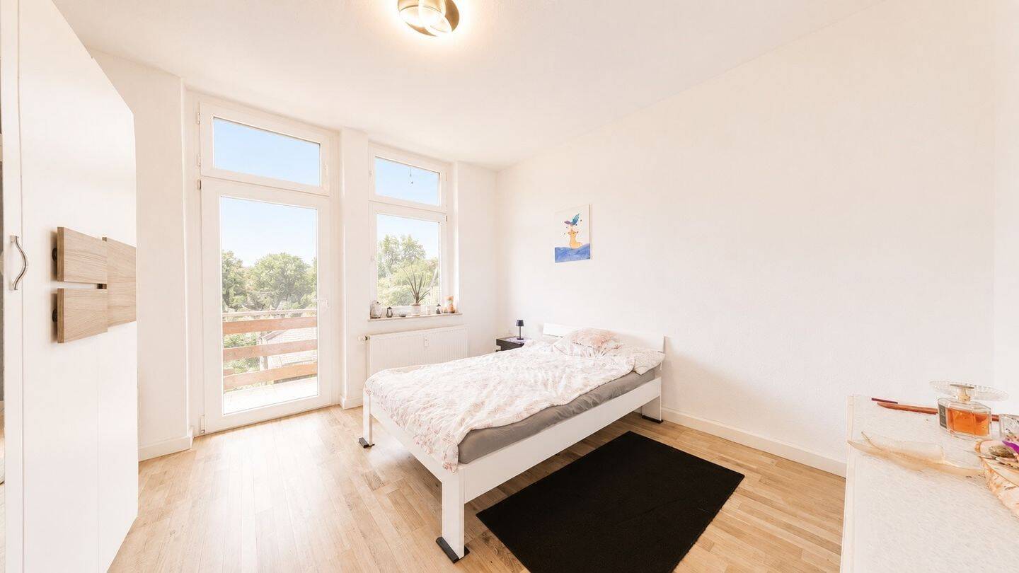 Gut geschnittene 2-Zimmer-Wohnung mit Westbalkon in Dortmund-Körne, 44143 Dortmund (Brackel Körne Mitte Schüren Wambel)