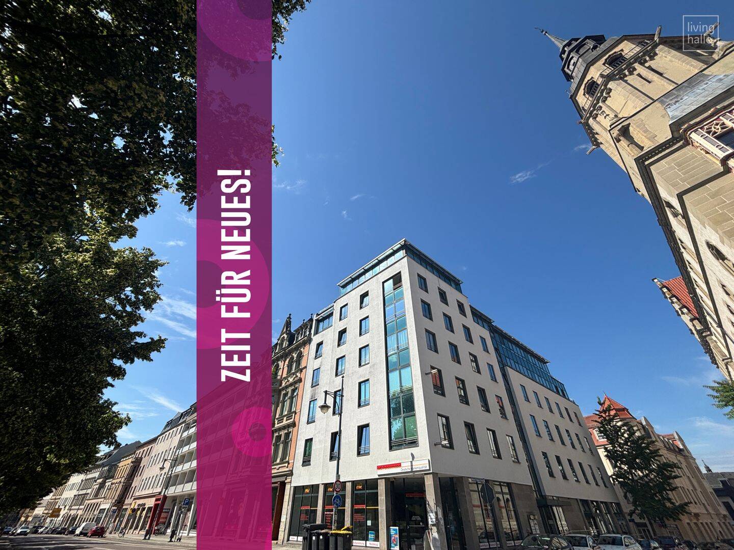 City-Living in Halle – 1-Raumwohnung in Top-Innenstadtlage!, 6108 Halle (Saale) (Altstadt Giebichenstein Innenstadt Paulusviertel Saaleaue)