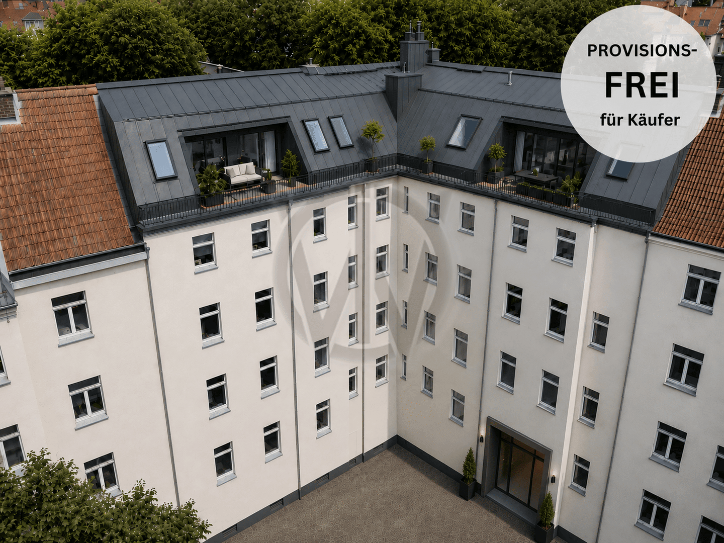 Genehmigter Dachgeschossausbau in Berlin – ca. 210 m² zu 2 WE inkl. 36 m² bezugsfreie Wohnung, 13359 Berlin (Mitte)