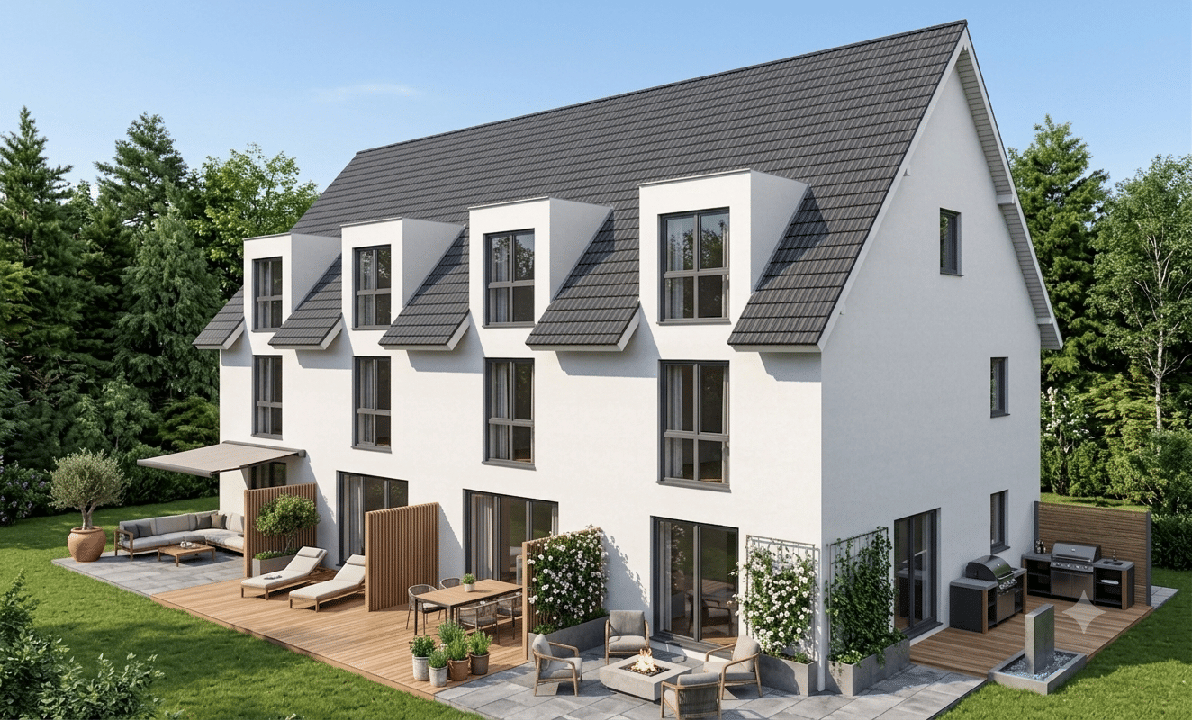 +Neubauvorhaben+ Wunderschönes Reihenendhaus in HH-Billstedt ab einer mtl. Rate von 1.870,68 €, 22119 Hamburg (Mitte Billstedt Horn)