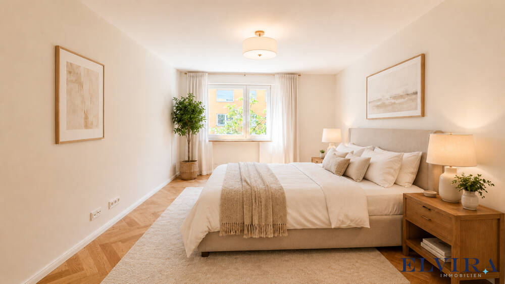 ELVIRA –  Schwabing-West BESTLAGE schöne 3-Zimmer-Wohnung mit Balkon und Lift, vollständig renoviert, 80801 München (Schwabing-Freimann Schwabing-West)