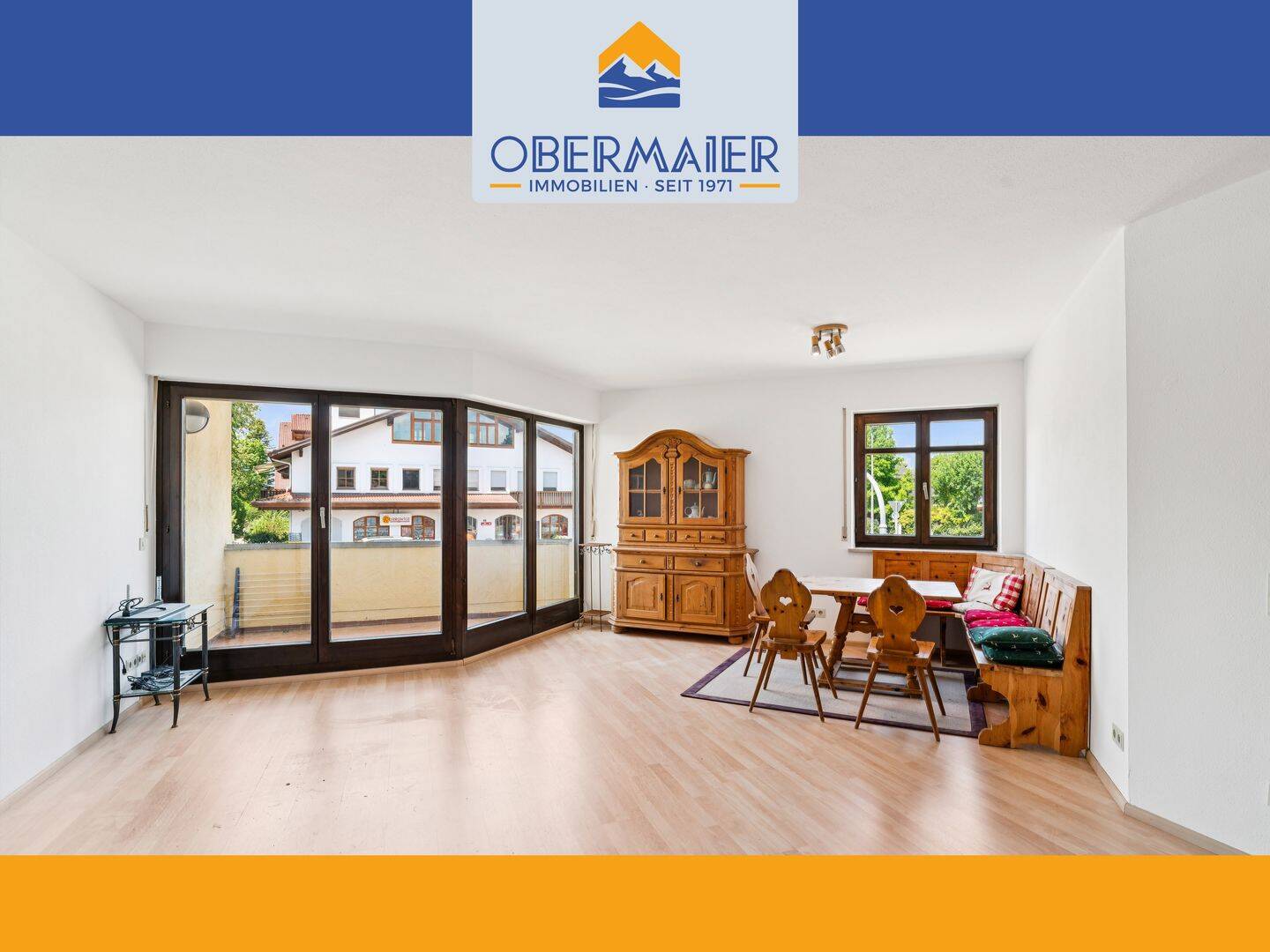 WOHNEN IN ZENTRALER LAGE – KOMFORTABLE WOHNUNG MIT BALKON IN MURNAU, 82418 Murnau a. Staffelsee (Murnau)