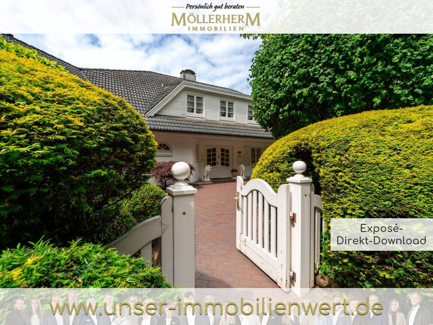 Eine Villa, die nicht vergleichbar ist – außergewöhnliches Anwesen mit 14 Zimmern, Aufzug und parkähnlichem Grundstück nahe der Ostsee, 24960 Glücksburg (Ostsee)