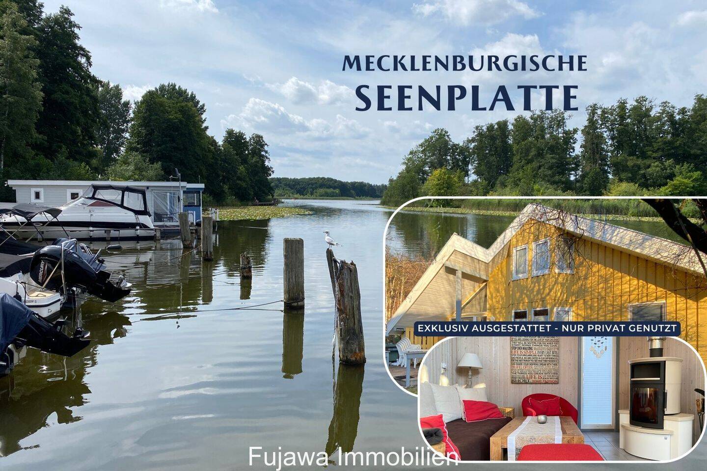 PV-Anlage & Sauna am See: Exklusives, bezugsfertiges Ferienhaus in Mirow!, 17252 Mirow