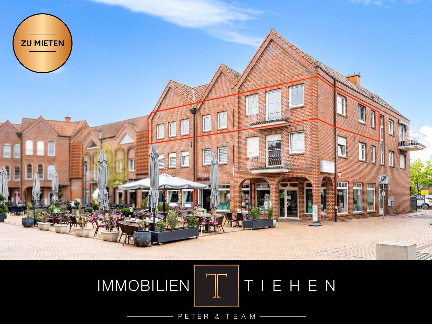 Viel Platz mitten in Haren: 4-Zimmer-Wohnung mit ca. 126 m² & Einbauküche zur Miete!, 49733 Haren (Ems)