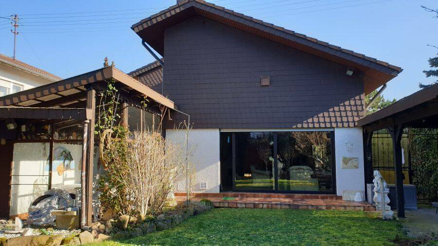 Provisionsfrei* Freist. Einfamilienhaus begehrte Lage, Bj. 1967/80, ca. 215 qm, 604 qm, Wintergarten, 69168 Wiesloch