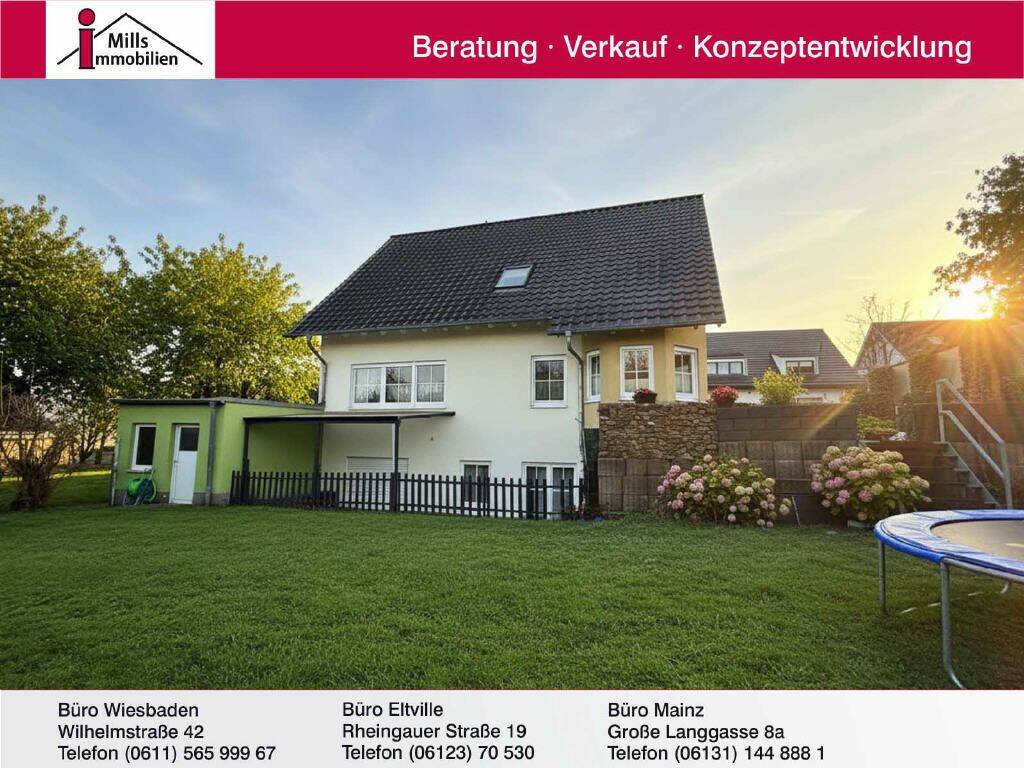 Ca. 7km von Bingen entfernt in Dorsheim: Attraktives freistehendes Einfamilienhaus, 55411 Bingen am Rhein