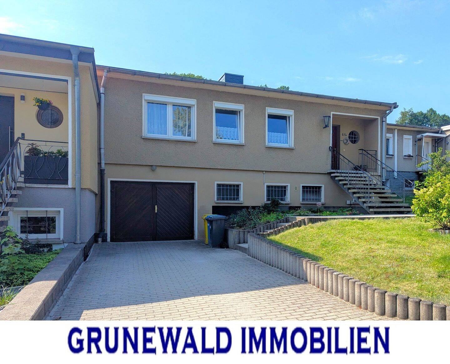 Reihenmittelhaus mit Garage, Hobbyraum und Südterrasse., 7607 Eisenberg