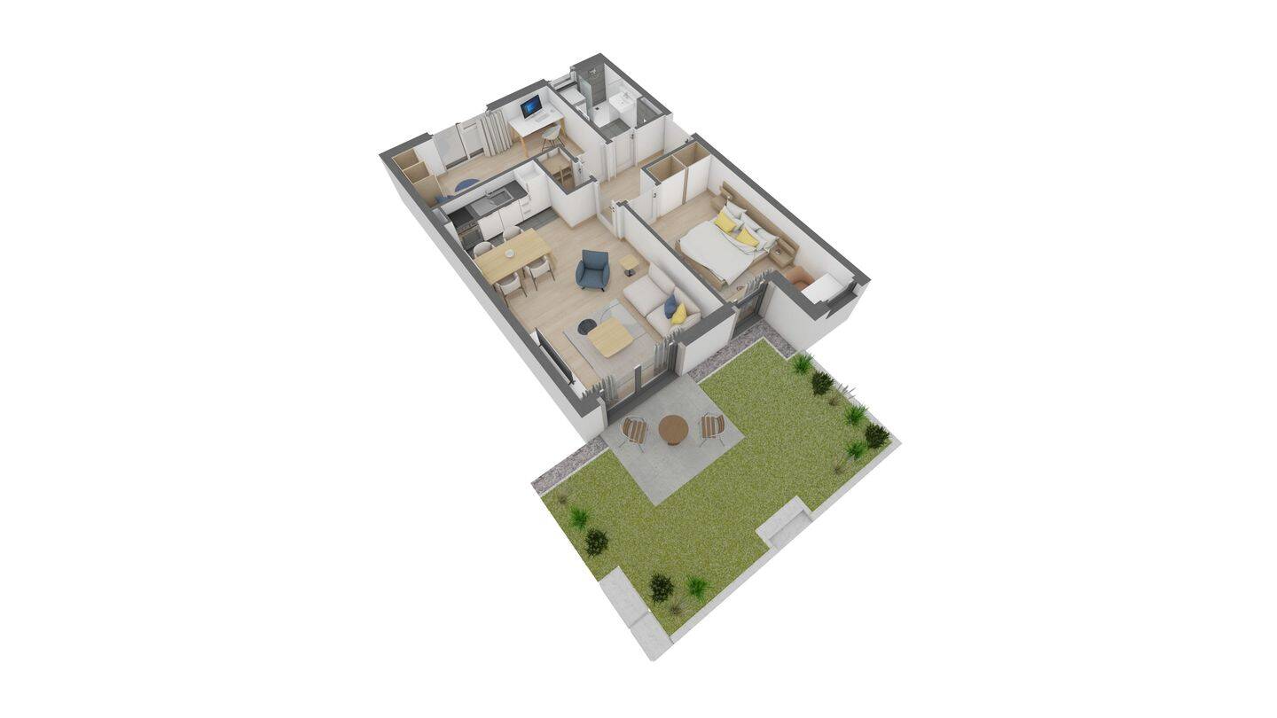 Attraktive 3 Zimmer-Wohnung im EG mit eigenem Garten, 63075 Offenbach am Main (Bürgel Offenbach am Main Rumpenheim Waldheim)