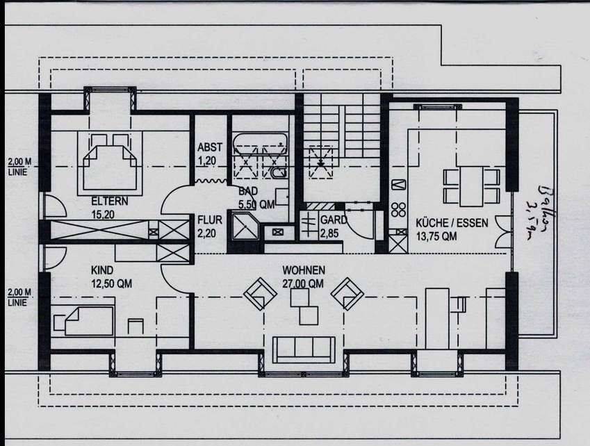 SCHONE DACHGESCHOSS-WOHNUNG 3
Zimmer (85 qm), 85635 Höhenkirchen-Siegertsbrunn