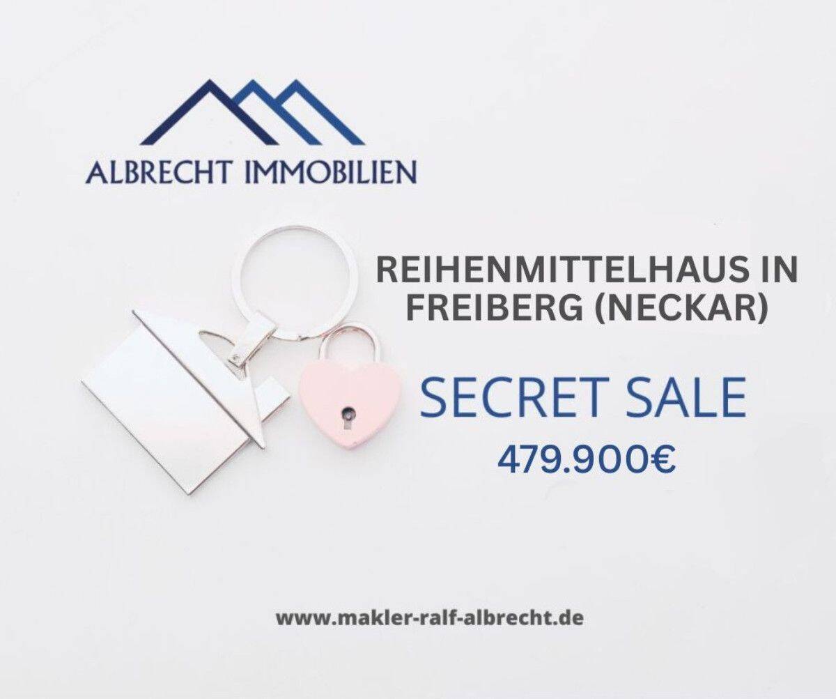 Zwischen Natur und Stadt: Modernisiertes Reihenmittelhaus mit Terrasse, Balkon und Garage, 71691 Freiberg am Neckar