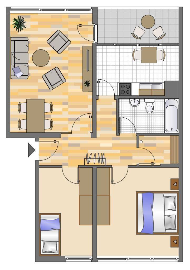 Demnächst frei! 3-Zimmer-Wohnung in Gelsenkirchen Hassel, 45896 Gelsenkirchen (Hassel Scholven)