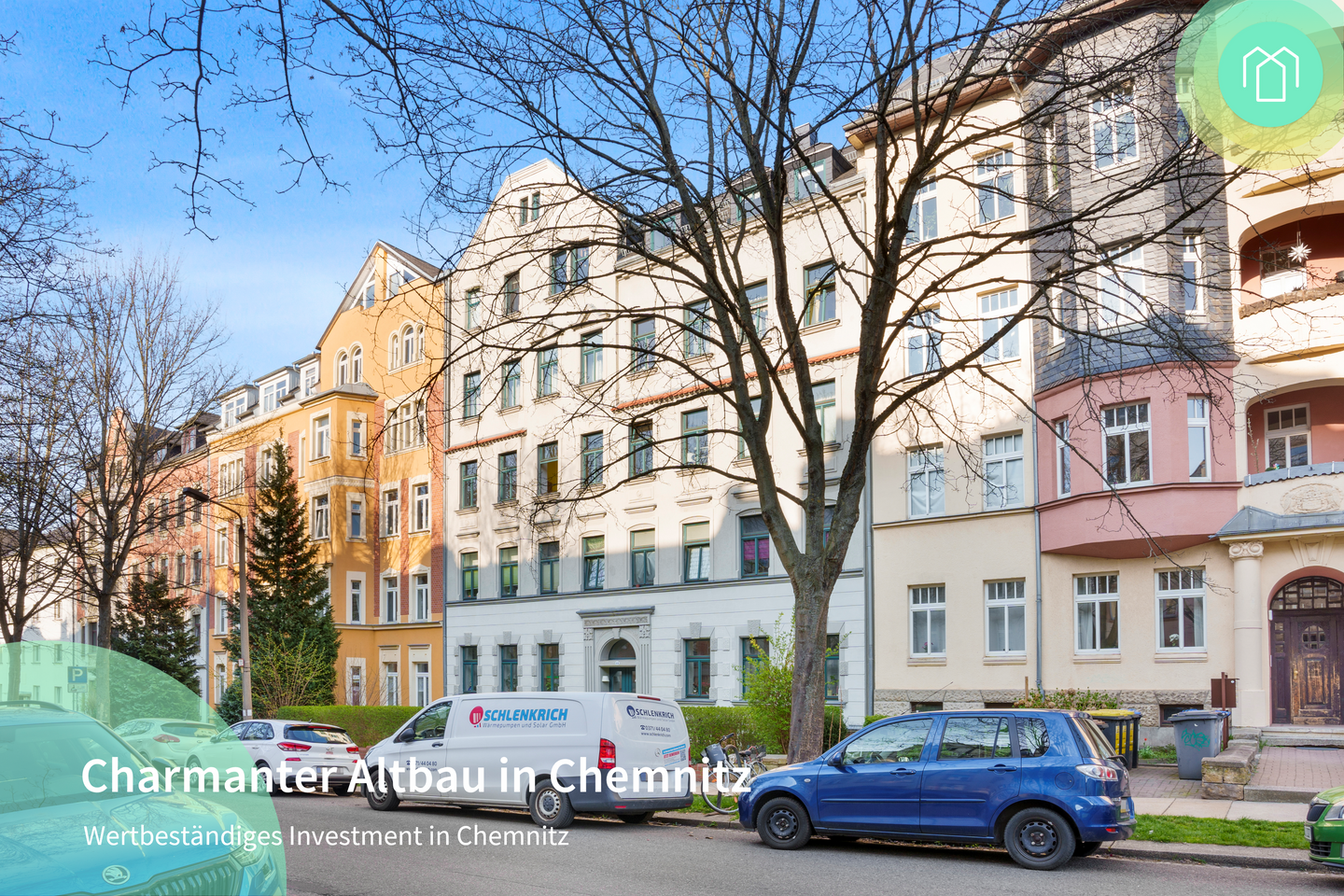 Repräsentativer Gründerzeitbau in Chemnitz-Kaßberg – 13 Wohneinheiten in charmanter Lage, 9112 Chemnitz (Altendorf Kaßberg Zentrum)