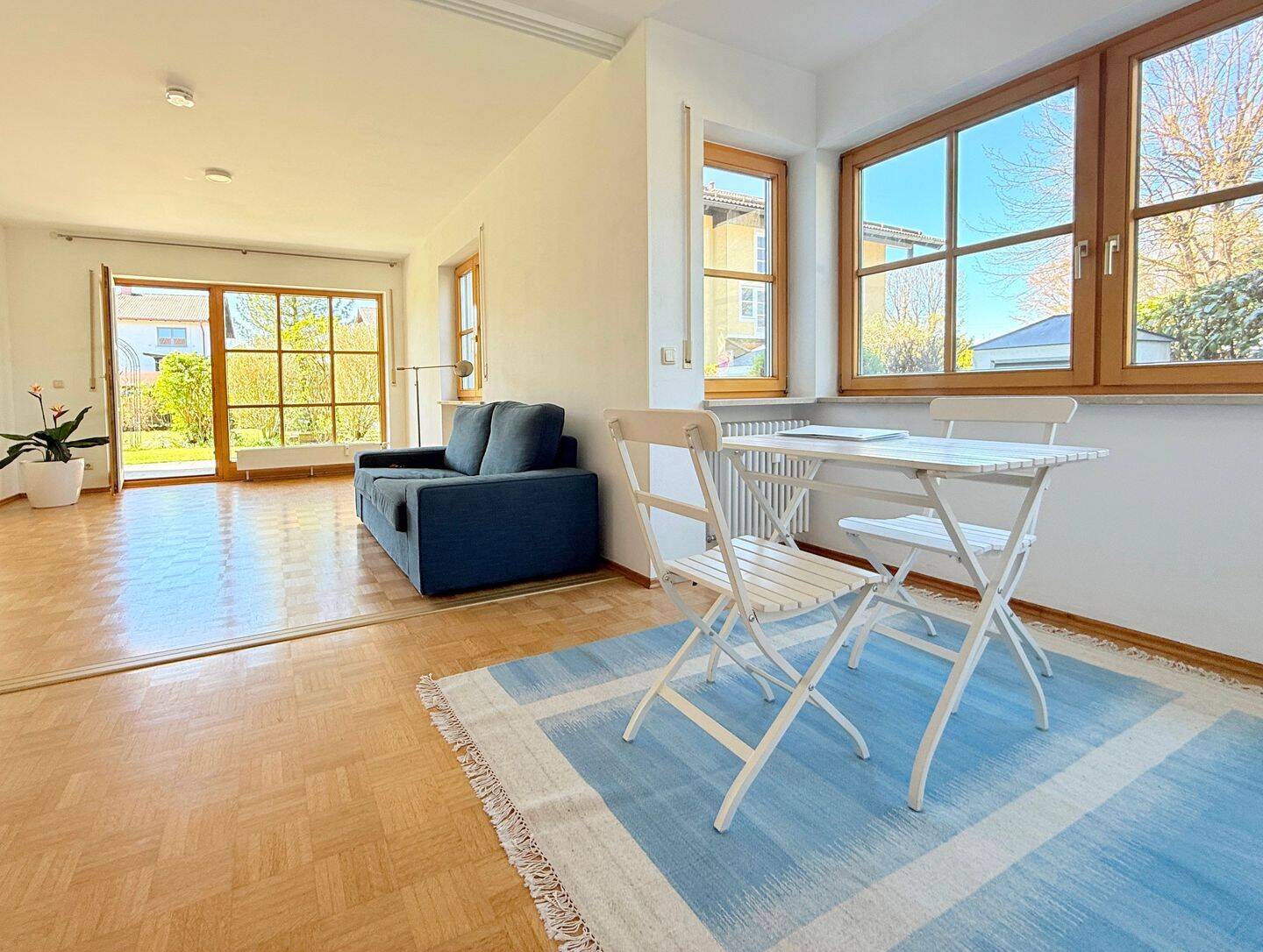 Ein Zuhause mit Sonne und Garten, 2-Zimmer-Wohnung nahe Chiemsee, 83125 Eggstätt