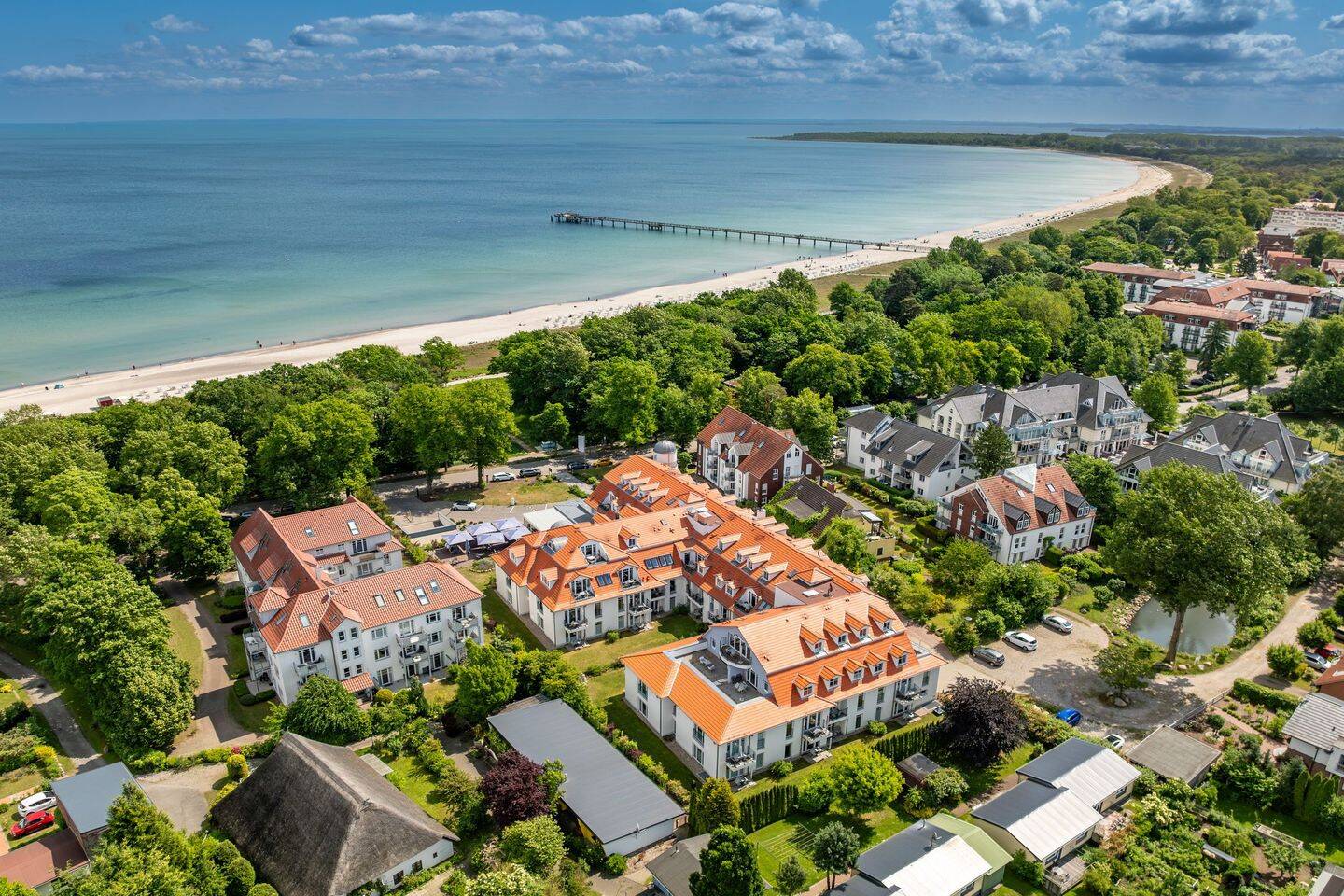 Ostsee direkt vor der Tür – Wunderschöne 2-Zimmer-Erdgeschosswohnung im Baltischen Hof!, 23946 Boltenhagen