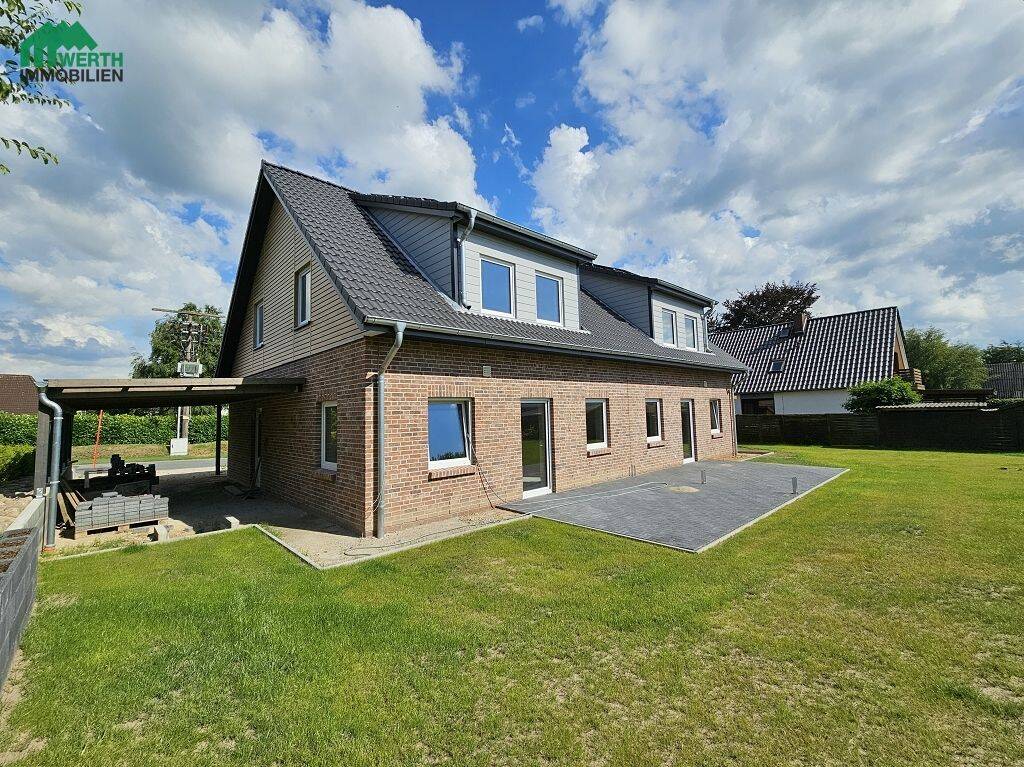 Raus aufs Land! Doppelhaushälfte mitten im Dorf! Neubau, KfW 40!, 25885 Oster-Ohrstedt