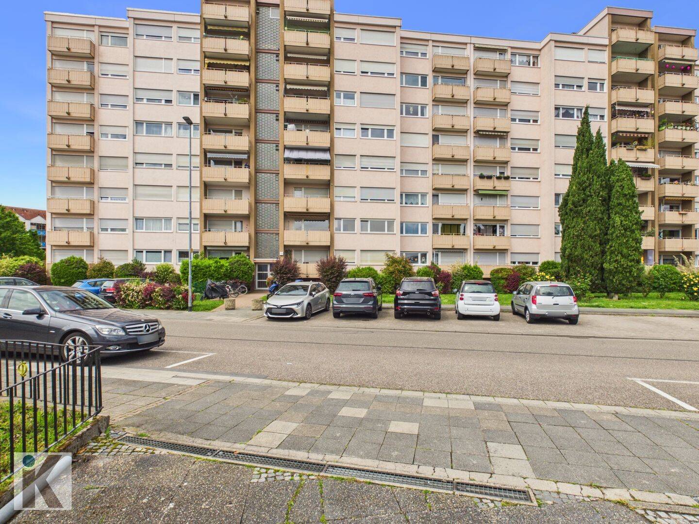 Vermietete 2-Zimmer-Wohnung mit Aufzug und Garage, 67227 Frankenthal (Pfalz)