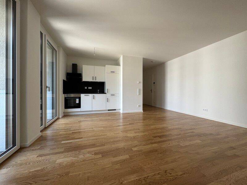 Endlich Zuhause: individuelles 1-Zimmer-Appartment mit Einbauküche und Balkon im Erstbezug, 4315 Leipzig (Neustadt-Neuschönefeld Sellerhausen-Stünz Volkmarsdorf)