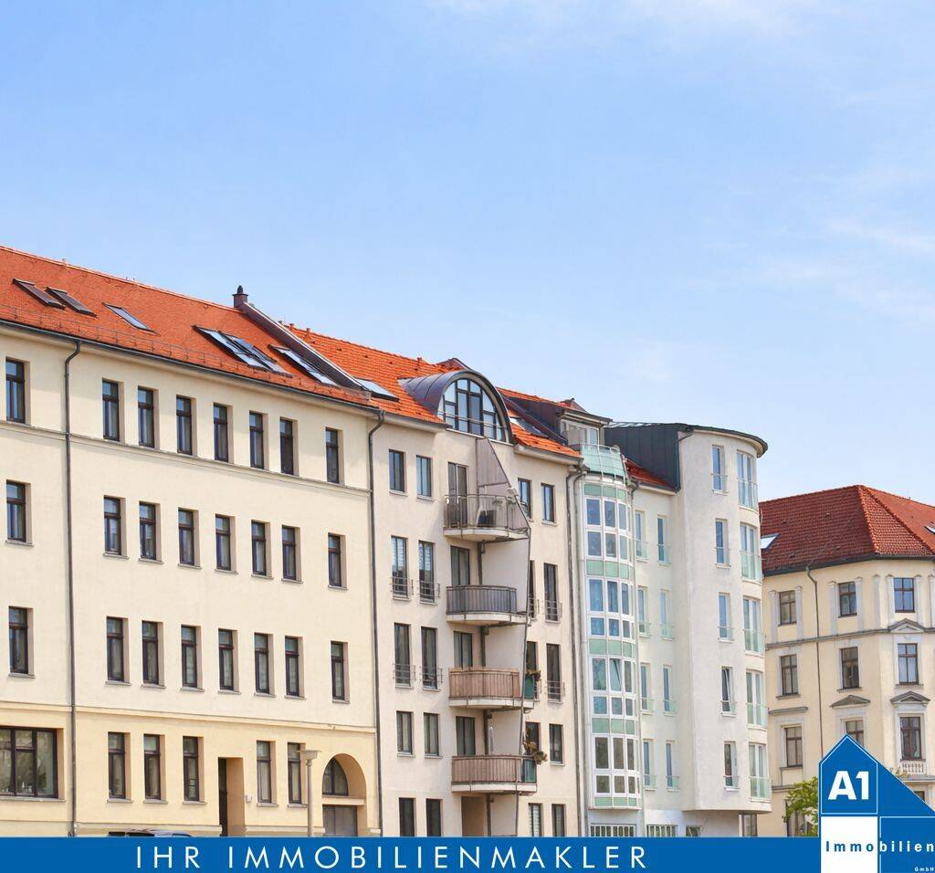 Charlottenviertel – 2- Zimmer-Wohnung mit Balkon (vermietet) in Halle (Saale), 6108 Halle (Saale) (Altstadt Giebichenstein Innenstadt Paulusviertel Saaleaue)